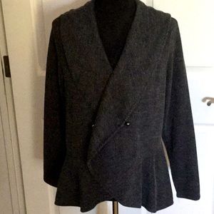 Maurices swing bottom black sweater